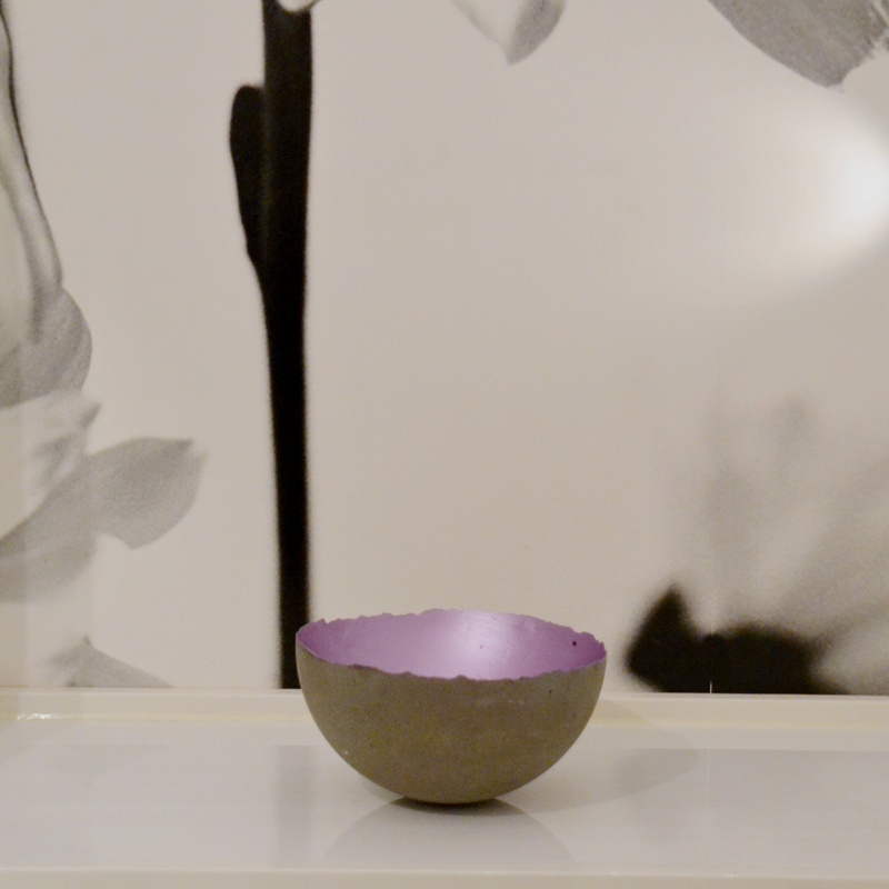 Kynttilä-/koristekulho ø 11,5cm (lila) - Image 2